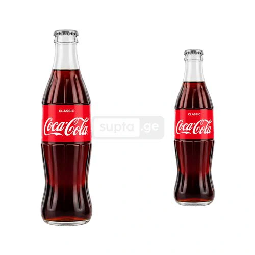Coca-Cola Classic in Glass bottle 330ml 1*15pcs